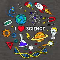 Science Tshirt, Science Lover Shirt, I Love Science Vector Backpack