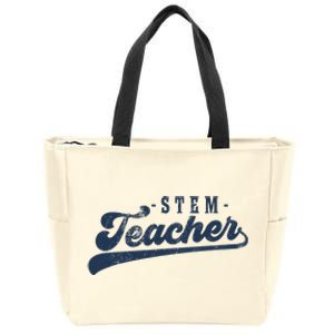 Stem Teacher Zip Tote Bag