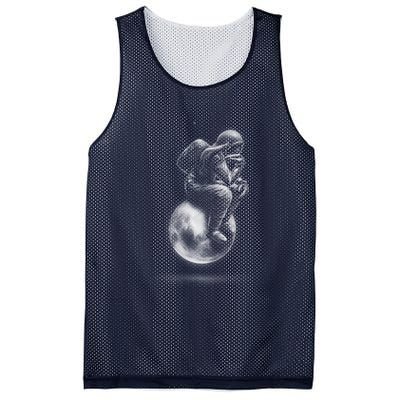 Space Thinker Mesh Reversible Basketball Jersey Tank