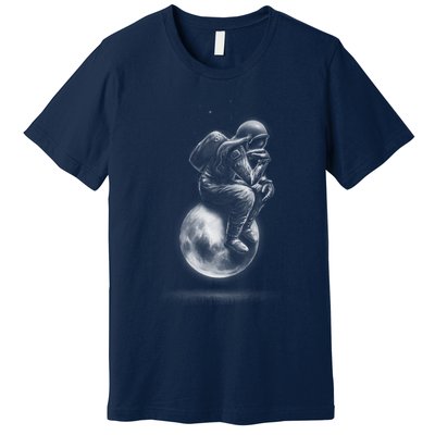 Space Thinker Premium T-Shirt