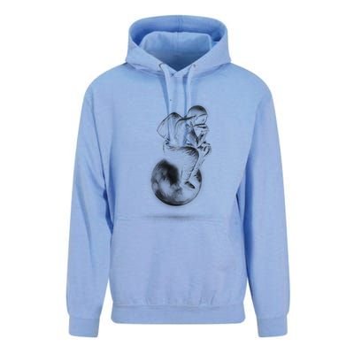 Space Thinker Unisex Surf Hoodie