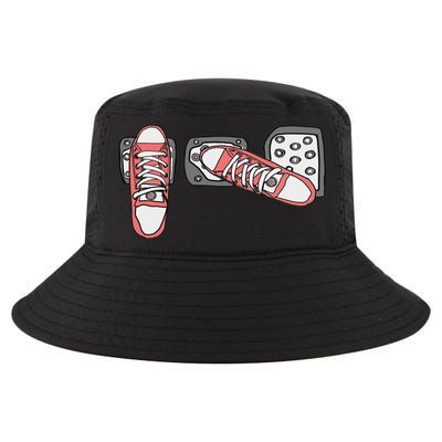 Save The Stick Funny Manual Transmission Three Pedals Car Cool Comfort Performance Bucket Hat