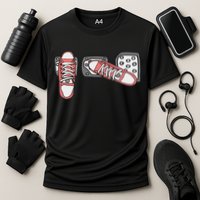 Save The Stick Funny Manual Transmission Three Pedals Car Cooling Performance Crew T-Shirt
