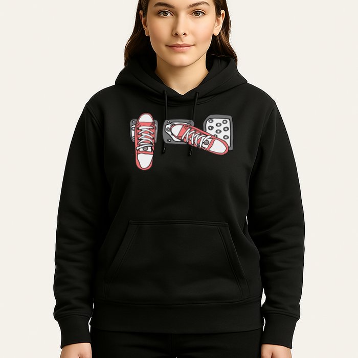 Save The Stick Funny Manual Transmission Three Pedals Car Hoodie