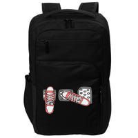 Save The Stick Funny Manual Transmission Three Pedals Car Impact Tech Backpack