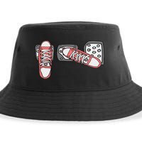 Save The Stick Funny Manual Transmission Three Pedals Car Sustainable Bucket Hat