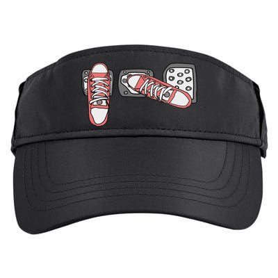 Save The Stick Funny Manual Transmission Three Pedals Car Adult Drive Performance Visor