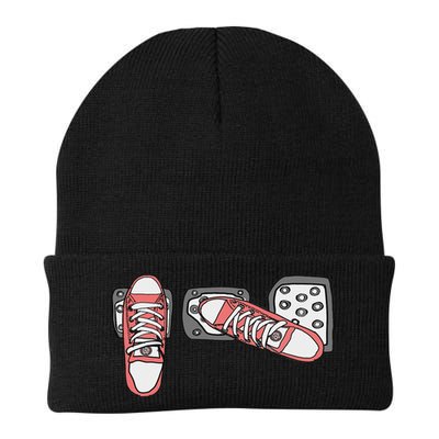 Save The Stick Funny Manual Transmission Three Pedals Car Beanie