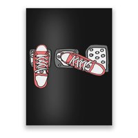 Save The Stick Funny Manual Transmission Three Pedals Car Poster