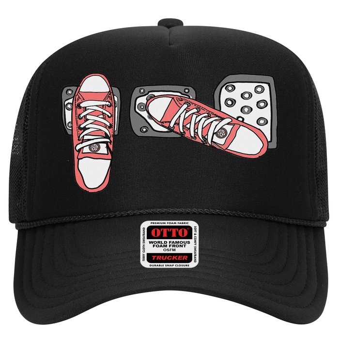 Save The Stick Funny Manual Transmission Three Pedals Car Hat