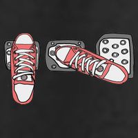 Save The Stick Funny Manual Transmission Three Pedals Car Hat