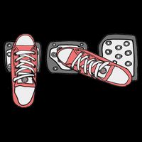 Save The Stick Funny Manual Transmission Three Pedals Car Cropped Pullover Crew