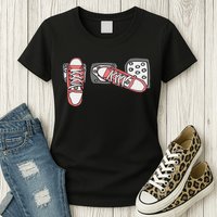 Save The Stick Funny Manual Transmission Three Pedals Car Womens T-Shirt