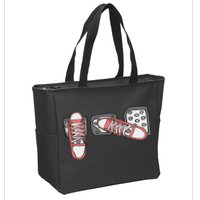 Save The Stick Funny Manual Transmission Three Pedals Car Zip Tote Bag