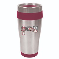 Save The Stick Funny Manual Transmission Three Pedals Car 16oz Travel Tumbler