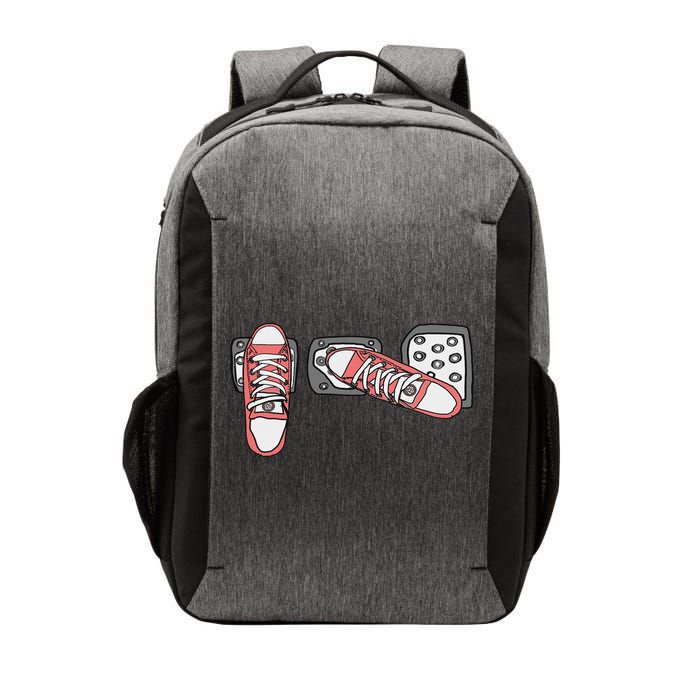 Save The Stick Funny Manual Transmission Three Pedals Car Vector Backpack