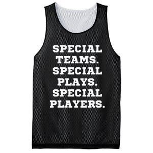 Special Teams Special Plays Special Players Mesh Reversible Basketball Jersey Tank