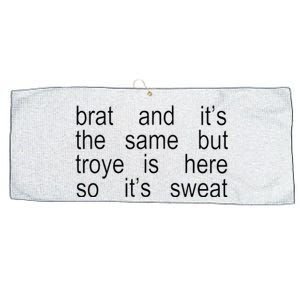 Sweat T.O.U.R Sweat Brat Green Large Microfiber Waffle Golf Towel