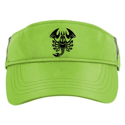 Scorpio Tattoo Scorpion Sign Meaningful Gift Adult Drive Performance Visor