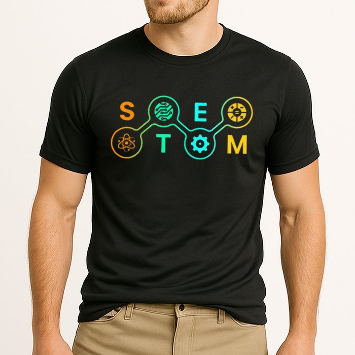 Stem Teacher Science Technology Engineering Math Performance Shirt