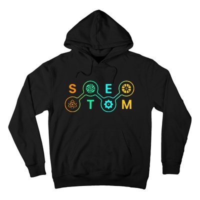 Stem Teacher Science Technology Engineering Math Hoodie