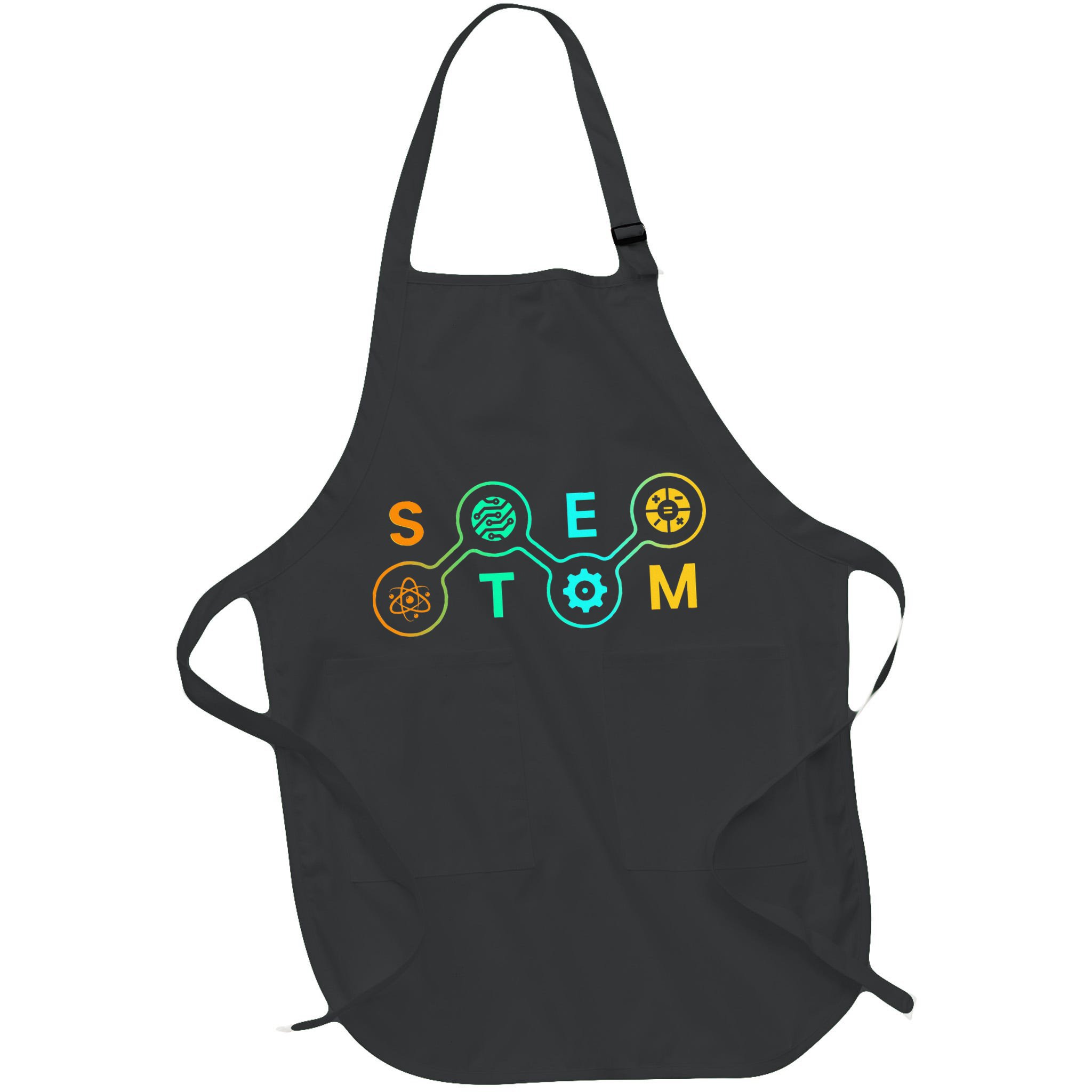 Stem Teacher Science Technology Engineering Math Apron