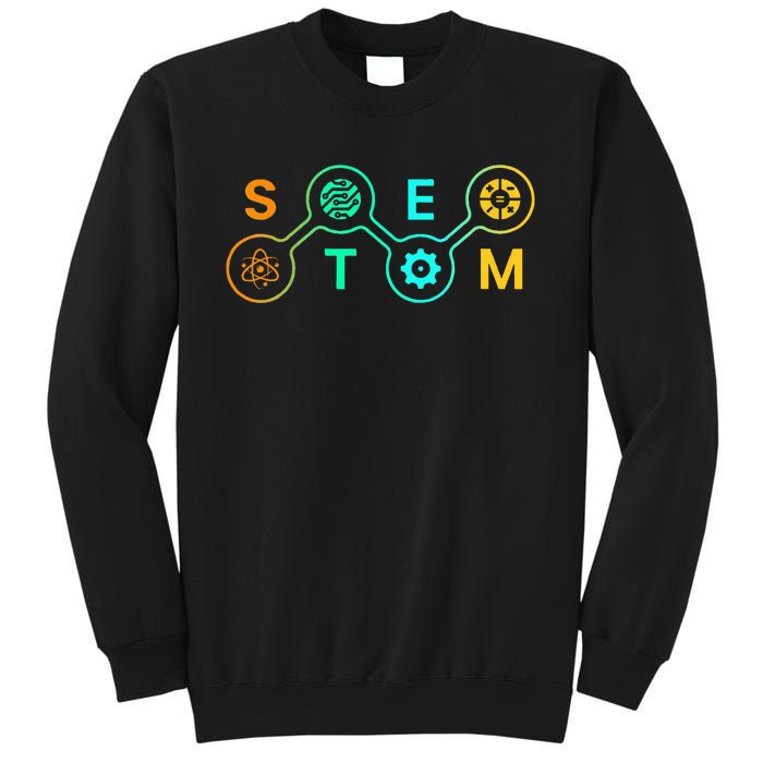 Stem Teacher Science Technology Engineering Math Sweatshirt