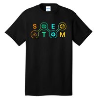 Stem Teacher Science Technology Engineering Math Tall T-Shirt