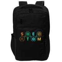 Stem Teacher Science Technology Engineering Math Impact Tech Backpack