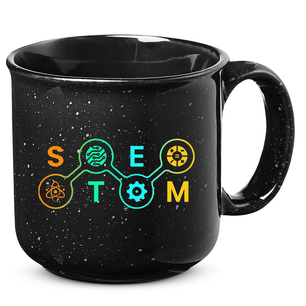 Stem Teacher Science Technology Engineering Math 15oz Campfire Ceramic Mug