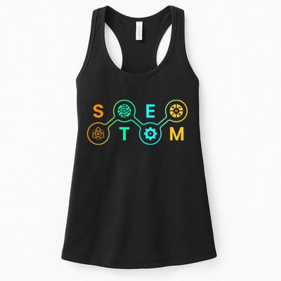 Stem Teacher Science Technology Engineering Math Womens Tank Top