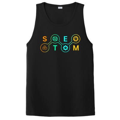 Stem Teacher Science Technology Engineering Math PosiCharge Competitor Tank