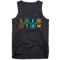 Stem Teacher Science Technology Engineering Math Tank Top