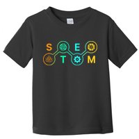 Stem Teacher Science Technology Engineering Math Toddler T-Shirt