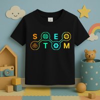Stem Teacher Science Technology Engineering Math Toddler T-Shirt