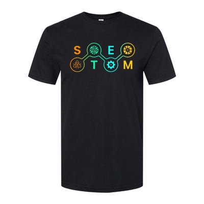 Stem Teacher Science Technology Engineering Math Softstyle® CVC T-Shirt