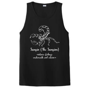 Scorpio The Scorpion Astrology Zodiac Sign Funny Facts Gift PosiCharge Competitor Tank