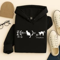 String Theory Science Nerd Physics Cat Hoodie