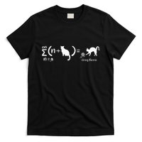 String Theory Science Nerd Physics Cat T-Shirt