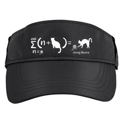 String Theory Science Nerd Physics Cat Adult Drive Performance Visor