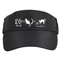 String Theory Science Nerd Physics Cat Adult Drive Performance Visor
