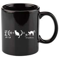 String Theory Science Nerd Physics Cat 11oz C Handle Ceramic Mug