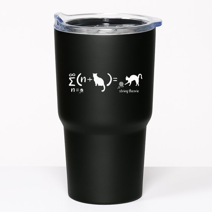 String Theory Science Nerd Physics Cat Tumbler