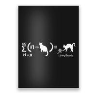 String Theory Science Nerd Physics Cat Poster