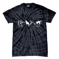 String Theory Science Nerd Physics Cat Tie-Dye T-Shirt