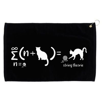 String Theory Science Nerd Physics Cat Grommeted Golf Towel