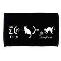 String Theory Science Nerd Physics Cat Microfiber Hand Towel