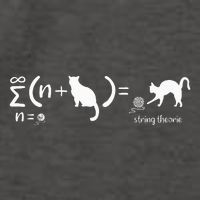 String Theory Science Nerd Physics Cat Vector Backpack