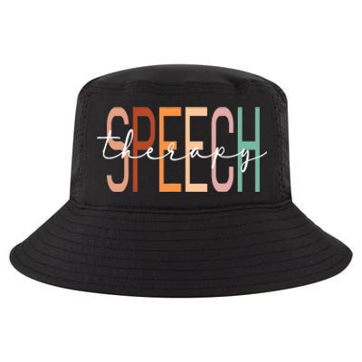 Speech Therapy Speech Language Pathologist Therapist Cool Comfort Performance Bucket Hat