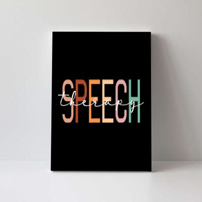 Speech Therapy Speech Language Pathologist Therapist Canvas